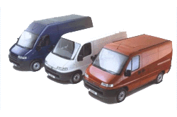 Peugeot Boxer Van range