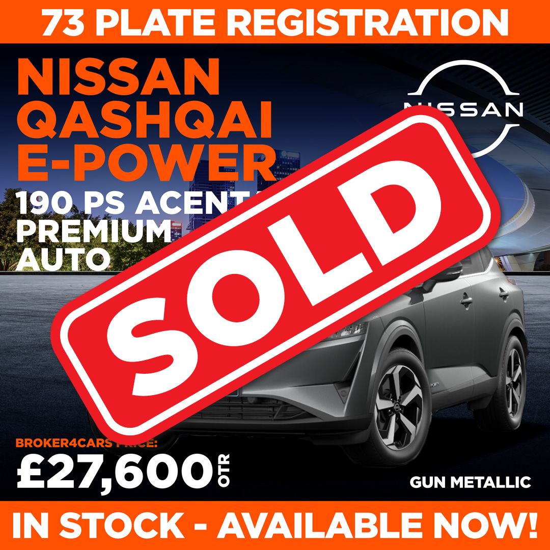 Nissan Qashqai E-POWER 190 PS Acenta Premium Auto. Gun Metallic. SOLD