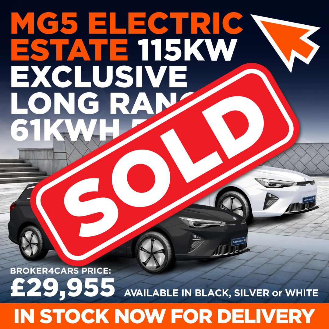 MG5 Electric Estate 115kW Exclusive Long Range 61kWH 5DR Auto. SOLD