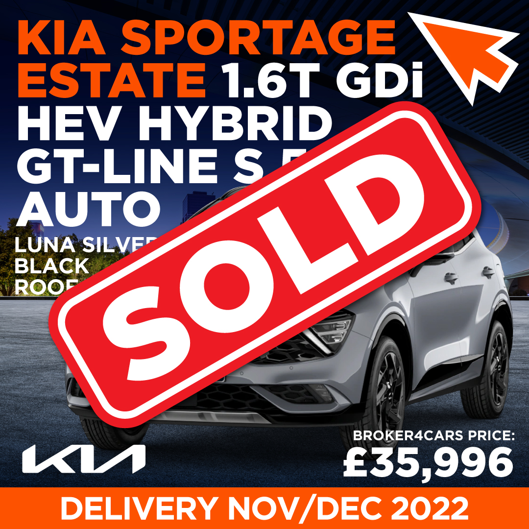 Kia Sportage Estate 1.6T GDi HEV Hybrid GT-Line S 5DR Auto SOLD