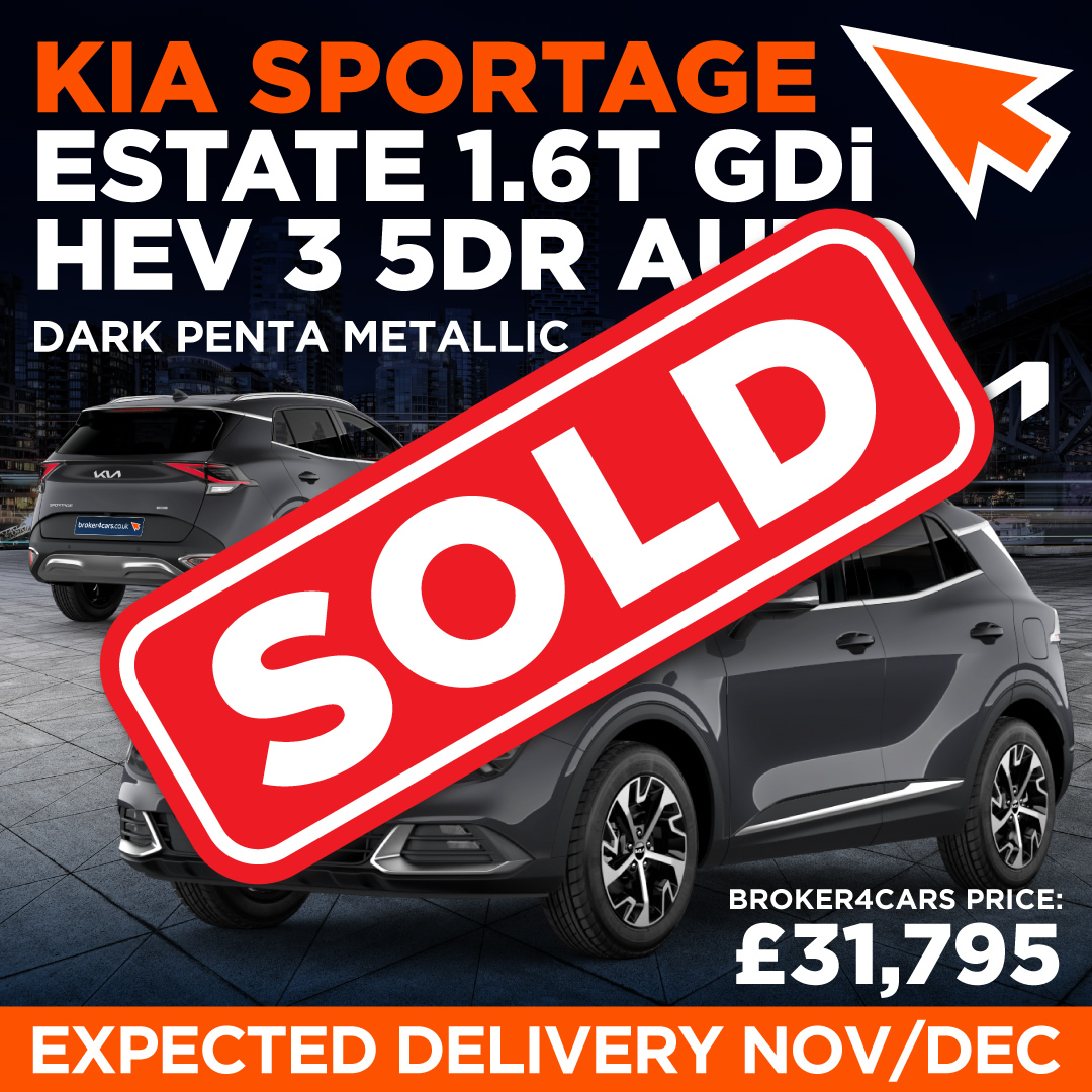 Kia Sportage Estate 1.6T GDi HEV 3 5DR Auto SOLD