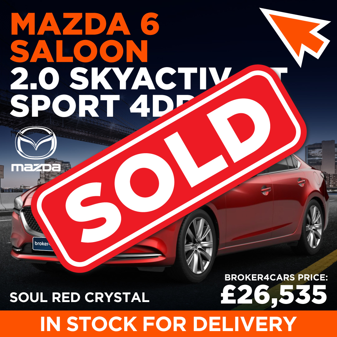 Mazda 6 Saloon 2.0 Skyactiv-GT Sport 4DR. SOLD